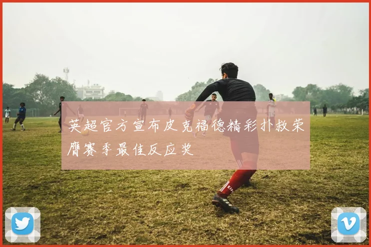 英超官方宣布皮克福德精彩扑救荣膺赛季最佳反应奖